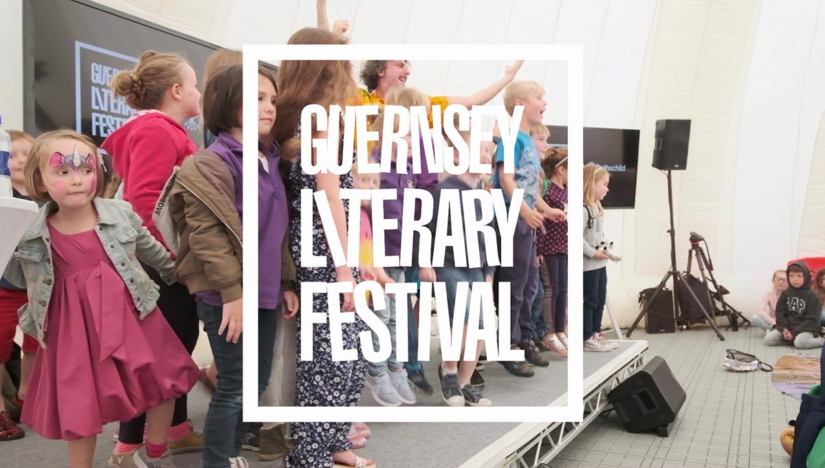 Watch my latest video of the Guernsey Literature Festival